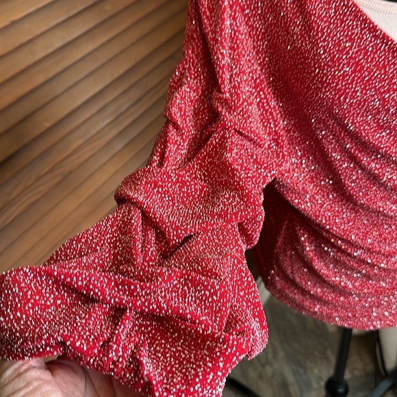 MSK Wrap Around Top Sz M - Picture 3 of 11